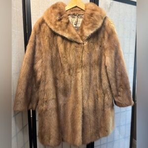 FUR SALON BY EATON Vintage Mink Fur Coat, Canada Majestic Mink
